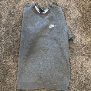 Nike crew neck (grey)